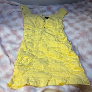 cute yellow dress